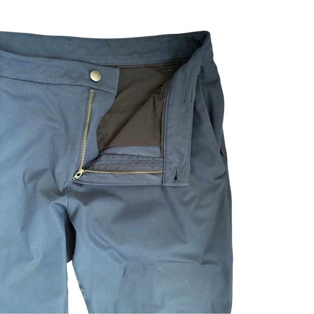 Lululemon Commission Pant Classic M5AEYS Warpstreme True Navy Size 34 - Picture 4 of 15